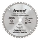 Trend CraftPo CSB/18440 Wood Circular Saw Blade 184mm x 16mm 40T
