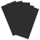 Fix-O-Moll Brown Rectangular Self-Adhesive Felt Gliders 200mm x 100mm 5 Pack