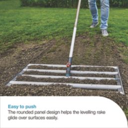 Gardena Combisystem Steel Rake Head 760mm