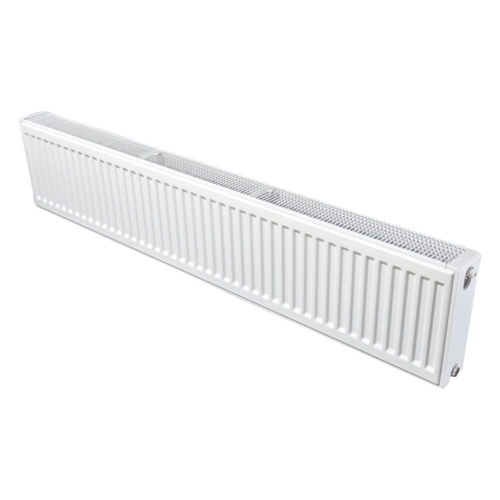 Stelrad 300mm x 1500mm 4849BTU White Type 22 Convector Radiator - Screwfix
