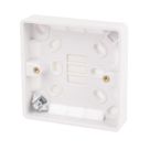 LAP  1-Gang Surface Pattress  Back Box 16mm