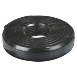 Labgear PF100 Black 1-Core Round Coaxial Cable 50m Coil