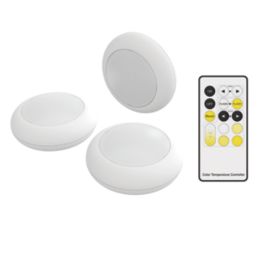 Calex Spot On Series  LED Spotlights White 8lm 3 Pack