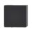 Lutec Gemini  Outdoor LED Wall Light Black 6W 650lm