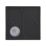 Lutec Gemini  Outdoor LED Wall Light Black 6W 650lm