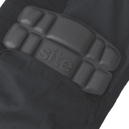 Site Kilani Womens Work Trousers Black/Grey Size 8 31" L