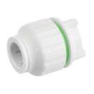 Flomasta  Plastic Push-Fit Stop Ends 15mm 2 Pack