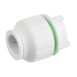 Flomasta  Plastic Push-Fit Stop Ends 15mm 2 Pack