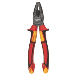 Milwaukee  VDE Combination Pliers 7" (180mm)