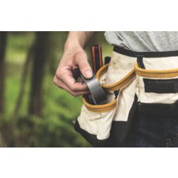 T-Rex Mighty Roll Premium Duct Tape Graphite Grey 9.14m x 25mm