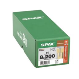 Spax WIROX TX Flange Self Drilling Timber Screws 8mm x 200mm 50 Pack