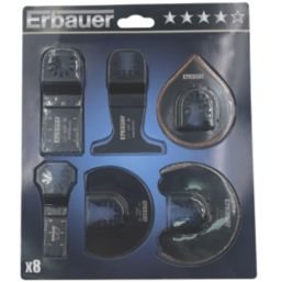 Erbauer   Multi-Material Cutting Blade Set 8 Pcs