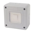 LAP  IP66 10AX 1-Gang 2-Way Weatherproof Outdoor Switch