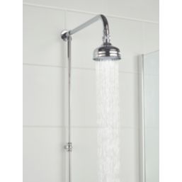 Bristan Colonial Rear-Fed Exposed Chrome Thermostatic Mixer Shower