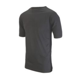 Scruffs  Short Sleeve Worker T-Shirt Black Small 41" Chest