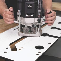 Trend C164X1/2TC 1/2" Shank Double-Flute Straight Worktop Router Cutter 12.7mm x 63mm