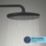 Grohe Vitalio Start 250 HP Rear-Fed Exposed Matt Black Thermostatic Bath/Shower System