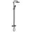 Grohe Vitalio Start 250 HP Rear-Fed Exposed Matt Black Thermostatic Bath/Shower System