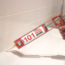 No Nonsense 101 General Purpose Silicone White 310ml