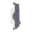 Hager Sollysta WMGKS 20A Grid 2-Pole Key Switch White