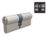 Smith & Locke  6-Pin Cylinder Lock 45-55 (100mm) Silver