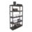 Essentials  5-Tier Plastic Garage Shelving Unit 1200mm x 400mm x 1850mm