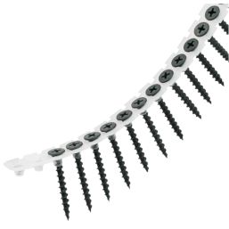 Easyfix  Phillips Bugle Coarse Single Thread Collated Thread Forming Drywall Screws 3.9mm x 35mm 1000 Pack