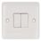 Vimark Pro 10A 2-Gang 2-Way Light Switch  White