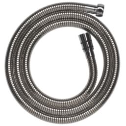 Croydex  Stretch Reinforced Shower Hose Chrome 10mm x 1.5 - 2m