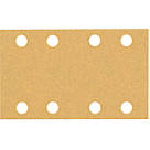 Bosch Expert C470 60 Grit 8-Hole Punched Multi-Material Sanding Sheets 133mm x 80mm 10 Pack