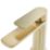 Highlife Bathrooms Rona Brushed Brass 138mm Cloakroom Lever Mono Basin Mixer Tap  With Clicker Waste