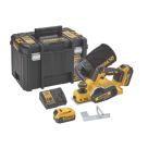 DEWALT DCP580P2-GB 18V 2 x 5.0Ah Li-Ion XR Brushless Cordless Planer
