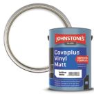 Johnstones Trade Covaplus 5Ltr Brilliant White Matt Emulsion  Paint