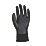 Wonder Grip WG-1855HY U-FEEL Protective Work Gloves High-Viz Yellow / Black X Large