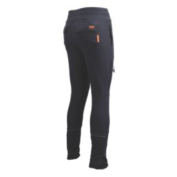 Scruffs Tech Womens Stretch Trousers Black Size 16 30" L