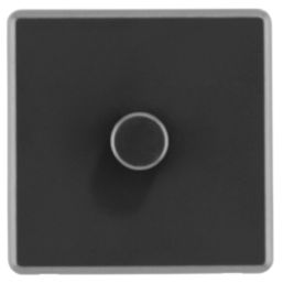 Arlec  1-Gang 2-Way LED Dimmer Switch  Charcoal