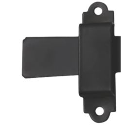 Smith & Locke Ring Gate Latch Black 152mm