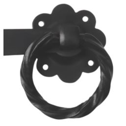 Smith & Locke Ring Gate Latch Black 152mm