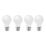 Essentials  B22 A60 LED Light Bulb  470lm 4.2W 4 Pack