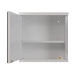 Croydex  Single-Door Bathroom Cabinet White  300mm x 140mm x 300mm
