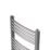 Blyss 1100mm x 450mm 1037BTU Chrome Curved  Towel Radiator