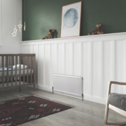 Stelrad 450mm x 900mm 4071BTU White Type 22 Convector Radiator