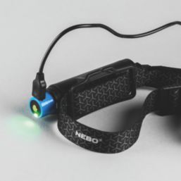 Nebo Einstein 1000 Flex Rechargeable LED Headlamp Graphite 350lm