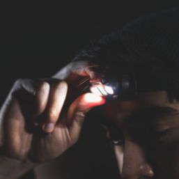 Nebo Einstein 1000 Flex Rechargeable LED Headlamp Graphite 350lm