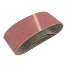 Titan  60 Grit Multi-Material Sanding Belts 457mm x 75mm 3 Pack