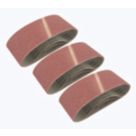 Titan  60 Grit Multi-Material Sanding Belts 457mm x 75mm 3 Pack