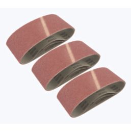 Titan  60 Grit Multi-Material Sanding Belts 457mm x 75mm 3 Pack