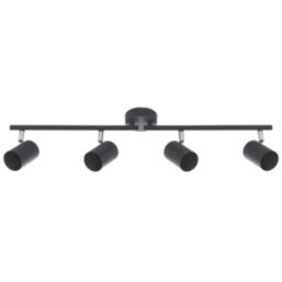 Saxby Toro Bar 4-Light Spotlight Black