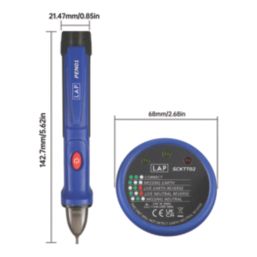 LAP DT-905A +  AC-6F Electrical Tester Kit 2 Pieces