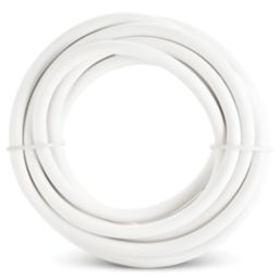 Time 3184Y White 4-Core 1mm² Flexible Cable 5m Coil